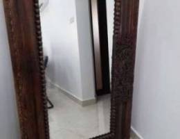 Wooden frame mirror