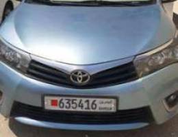 Toyota Corolla, model 2016, Capacity 1.6