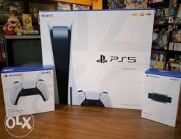 Playstation 5 Console with 2 dualsense wir...