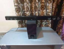 Lg sound bar with wireless subwoofer