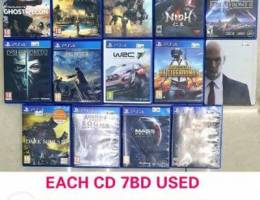 Ps4 games Ù…Ø³ØªØ®Ø¯Ù… each pic different price