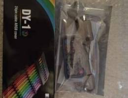 Ù„Ù„Ø¨ÙŠØ¹ cable rgb with remote for pc