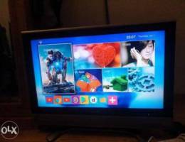 Sharp tv lcd 37 inche 25bd good condition ...