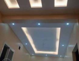 Bahrain electrical Gypsum and painting wor...