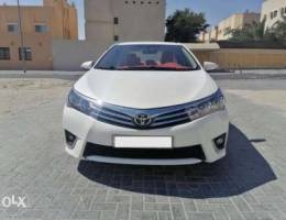 Toyota Corolla xli 2.0 model 2016