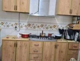 Kitchen cabinet set wood style