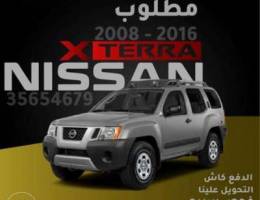 Nissan Xterra wanted