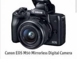 (Wanted canon m50) Ù…Ø·Ù„ÙˆØ¨ ÙƒØ§Ù†ÙˆÙ† Ø§Ù… Ù¥Ù 