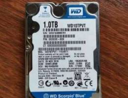 (1tb) 2.5 hard disk hdd western digital