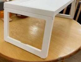 Foldable Bed Tray (White)