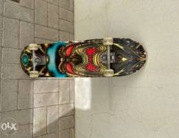 Wooden skateboard