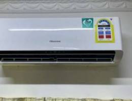 Hisense AC 1.5 ton very good condition