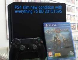 ps4 slim new condition