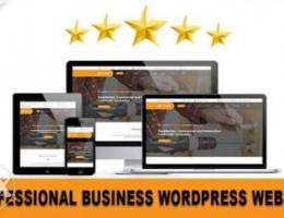 I will create wordpress website or busines...