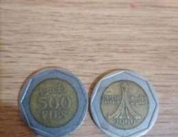 Old coins 500fils