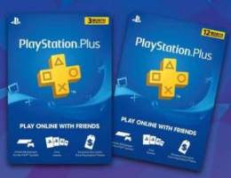 Ps4 plus sup 1year for 14,5bd