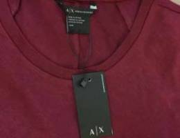 maroon dress Armani