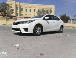 Toyota Corolla xli 1.6 model 2014