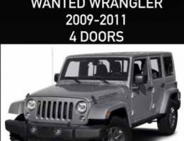 Wanted Wrangler 4 doors