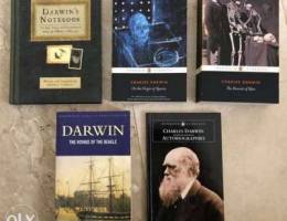 SALE Collection of Charles Darwin books