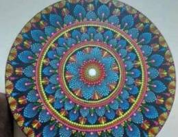 Mandala Dot Art Canvas Painting For Sale