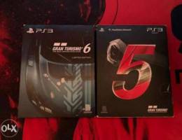 Gran Turismo 5 & 6 collectors edition.( ps...