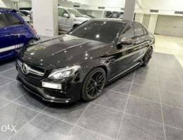 Mercedes Benz C-63 S 2017 (Black)