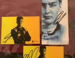 F1 Driverâ€™s In Person Autographs