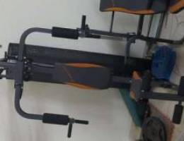 multiple exercise machnie 5 time used 100b...