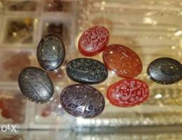 Yemeni AQIQ and other gemstones