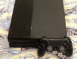 PS4 500gb with 4 games