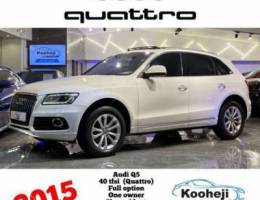 Audi Q5 *40 tfsi quattro* 2015 Full option...