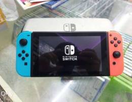 nintendo switch with mario game