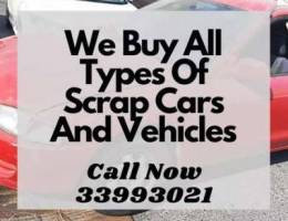 We buying all type of scrap cars