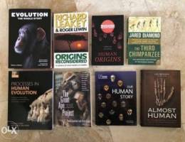 SALE Science Books (Evolution and Humans)