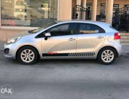 Kia Rio Hatchback 2013 (silver)