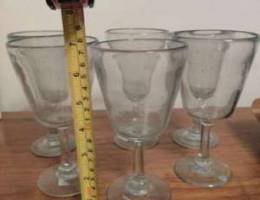 Pottery Barn Glasses ( set of 6)