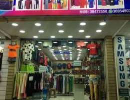 Running shop for sale[prime location Manam...
