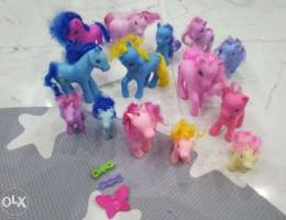 14 colourful ponnies