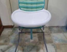 Baby feeding high chair almost new