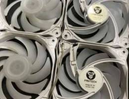 fantech full rgb 120mm white fans