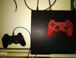 JAILBROKEN PS3 WITH 14 GAMES and 2 Two Con...