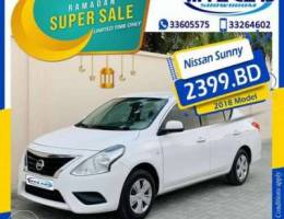 Nissan sunny 2018 low mileage