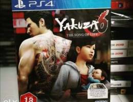 Yakuza 6 hard book limited edition NEW