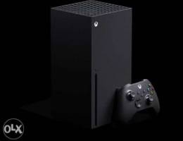 Xbox series x with 2 controller