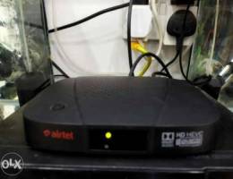 Airtel dish and receiver