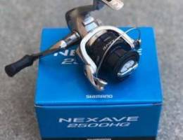 Shimano nexave 2500 HG spinning reel