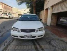 For sale corolla 2000