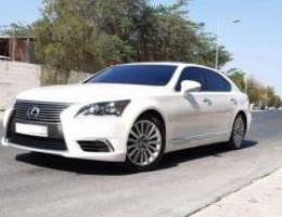 Lexus LS-460L 2014 (White)