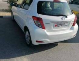 Yaris 2012 model, engine size 1.3 : 103 km